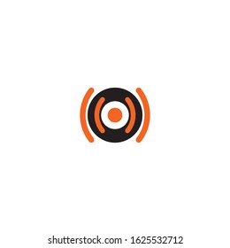Music logo template vector icon design