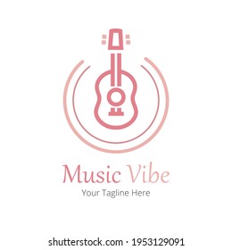 Music logo templet, Musical instrument logo