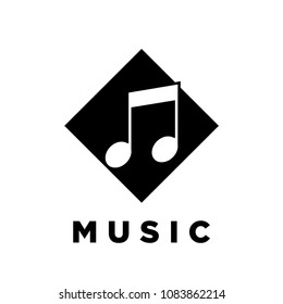 Music logo vector