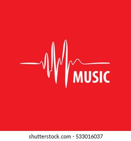 Music logo, vector