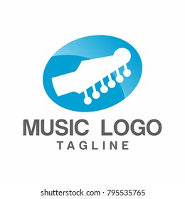 Music Logo Vector Icon Stock Vector Template