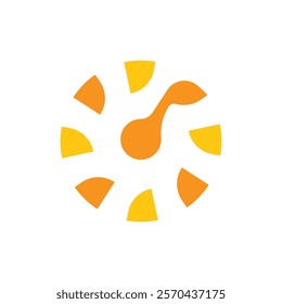Music Logo Vector Icon Template Illustration