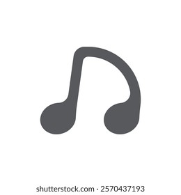 Music Logo Vector Icon Template Illustration