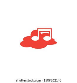MUSIC LOGO VECTOR ILUSTRATION TEMPLATE