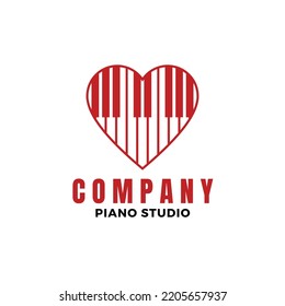 music logo vector image, piano, top view. perfect for backgrounds, social media, bands and record companies