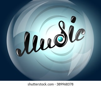 Music logo vibration
