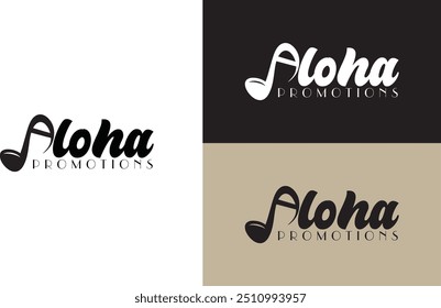 Musiklogo WordMark Ein kreatives Gestaltungskonzept