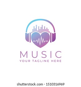 Music logo for your business company or your design element