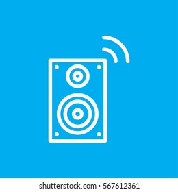 music loudspeaker icon vector illustration sign symbol