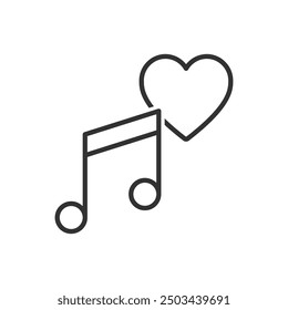 Music Love Icon Sign Symbol