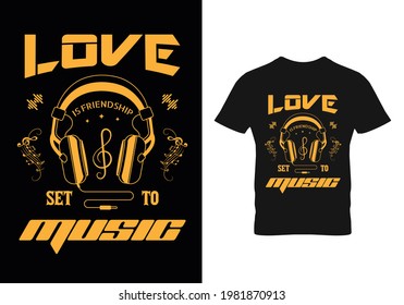 Music Lover Best Tshirt Desgin