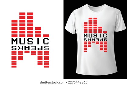 Music lover simple best custom typography t shirt design 