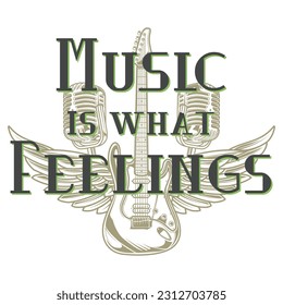 Music Lover T Shirt Poster Design