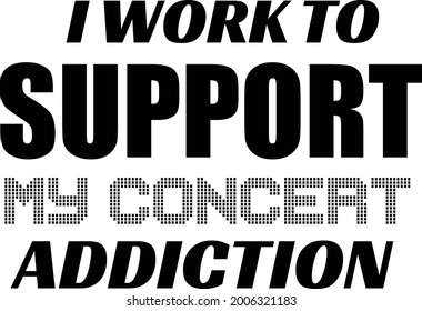 Music Lovers slogan for print or use as poster, card, flyer or T Shirt