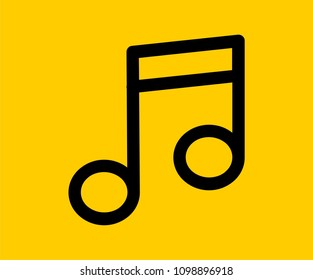 Music Lyrics Vector Icon