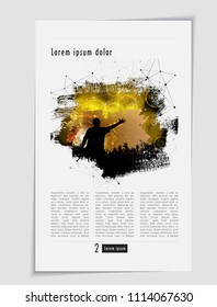 Music magzine layout