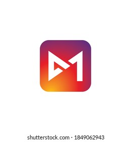 Music media logo template vector icon design