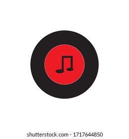 Music and melody icon template. Vector illustration contributor