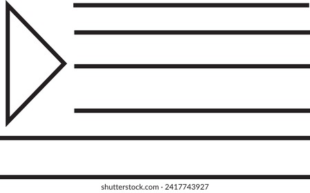 Music menu icons in fill, thin, outline and stroke styles. Vector illustration of two colored and black music menu vector icon designs can be used for mobile, ui, web
