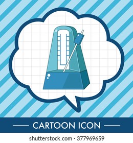 music Metronome theme elements vector,eps