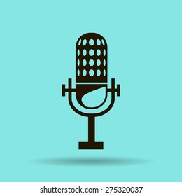music. microphone icon