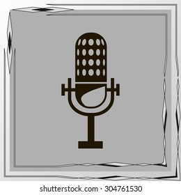 music. microphone icon
