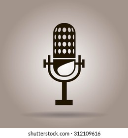 music. microphone icon