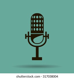 music. microphone icon