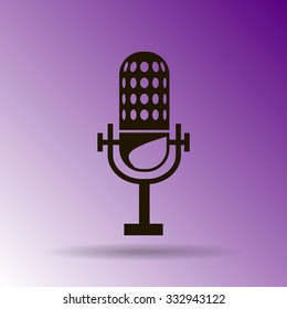 music. microphone icon