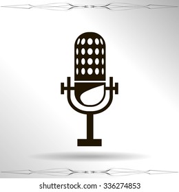 music. microphone icon