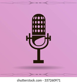 music. microphone icon