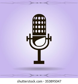 music. microphone icon