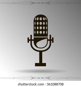 music. microphone icon