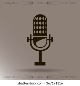 music. microphone icon