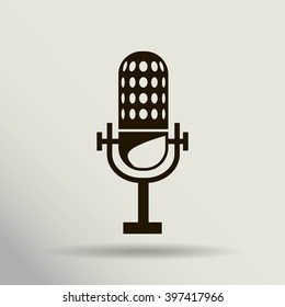 music. microphone icon