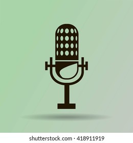 music. microphone icon