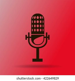 music. microphone icon