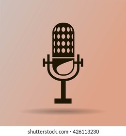 music. microphone icon