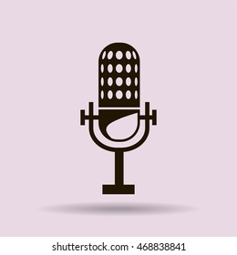 music. microphone icon