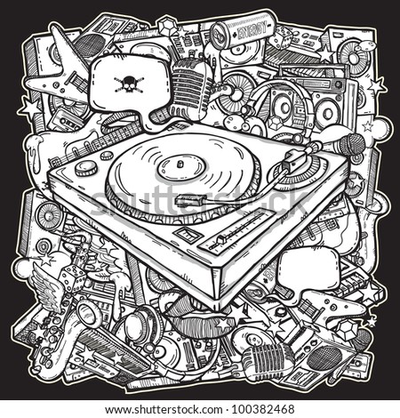 Music mix background