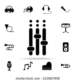 music mixer icon. Music icons universal set for web and mobile