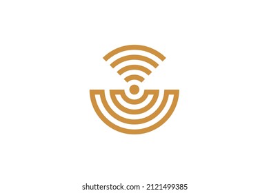 Vector del logotipo del símbolo de la Monolina de la música