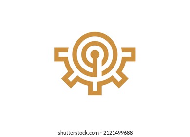 Vector del logotipo del símbolo de la Monolina de la música