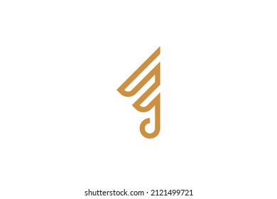 Musik-Monoline-Symbol-Logo-Vektor