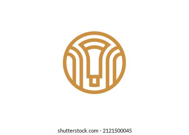 Vector del logotipo del símbolo de la Monolina de la música