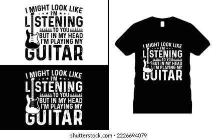Music Motivational T-shirt Design vector. Use for T-Shirt, mugs, stickers, etc. svg