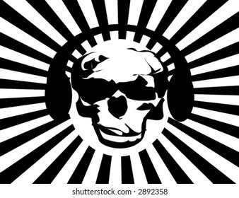 music never dies vector