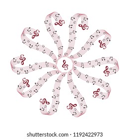 music note art