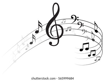 Music Note Background