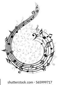 Music Note Background